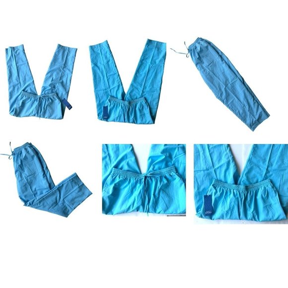 NWT Vintage 80's Koret Sport Tracksuit Medium Blue Windbreaker Joggers R… - Picture 8 of 12